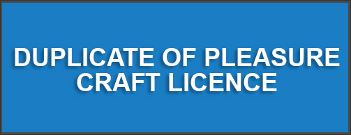 pleasure craft electronic licensing system