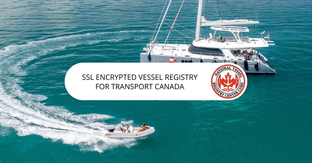 Vessel Registry Transport Canada — SSL Encrypted Vessel Registry for Transport Canada