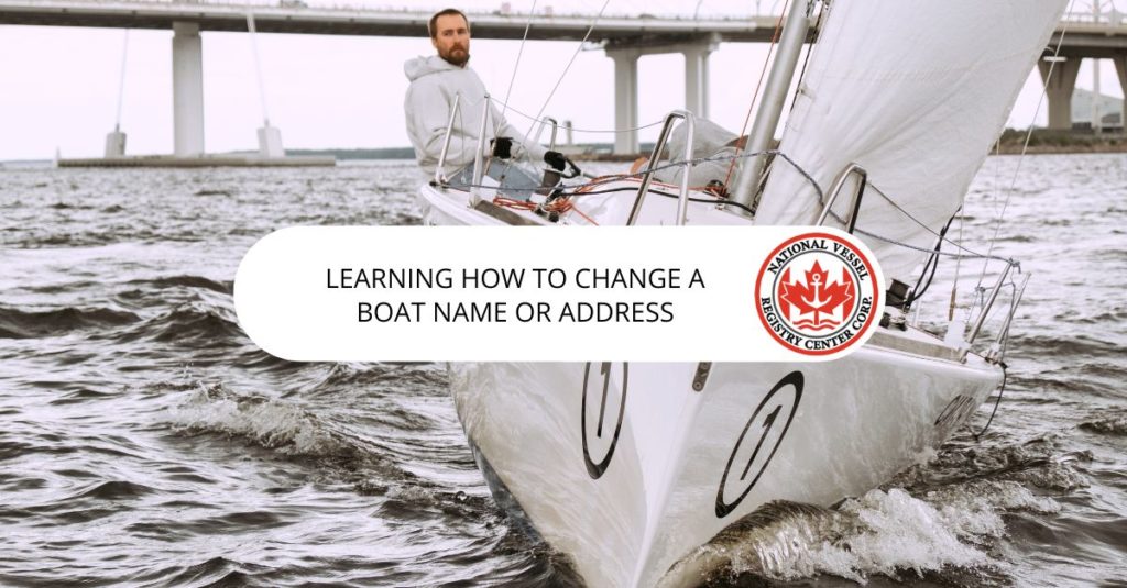nan — How to Change a Boat Name or Address?