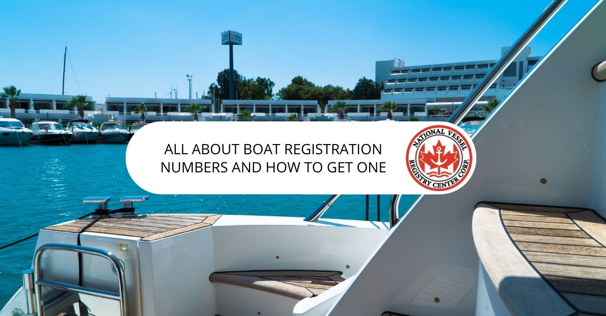 All About Boat Registration Numbers and How to Get One