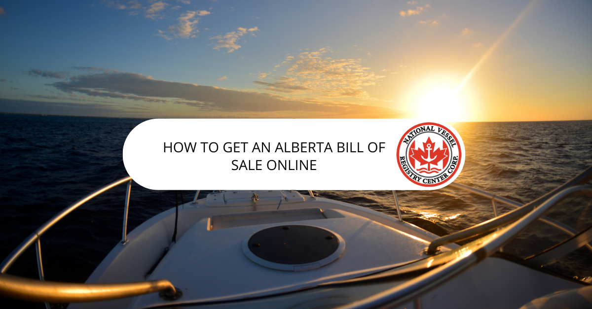 How to Get an Alberta Bill of Sale Online