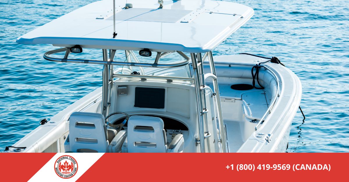 Transport Canada boat registration