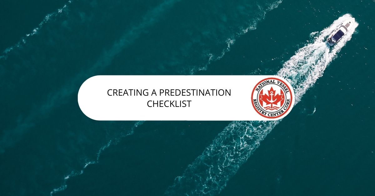 Creating a Predestination Checklist