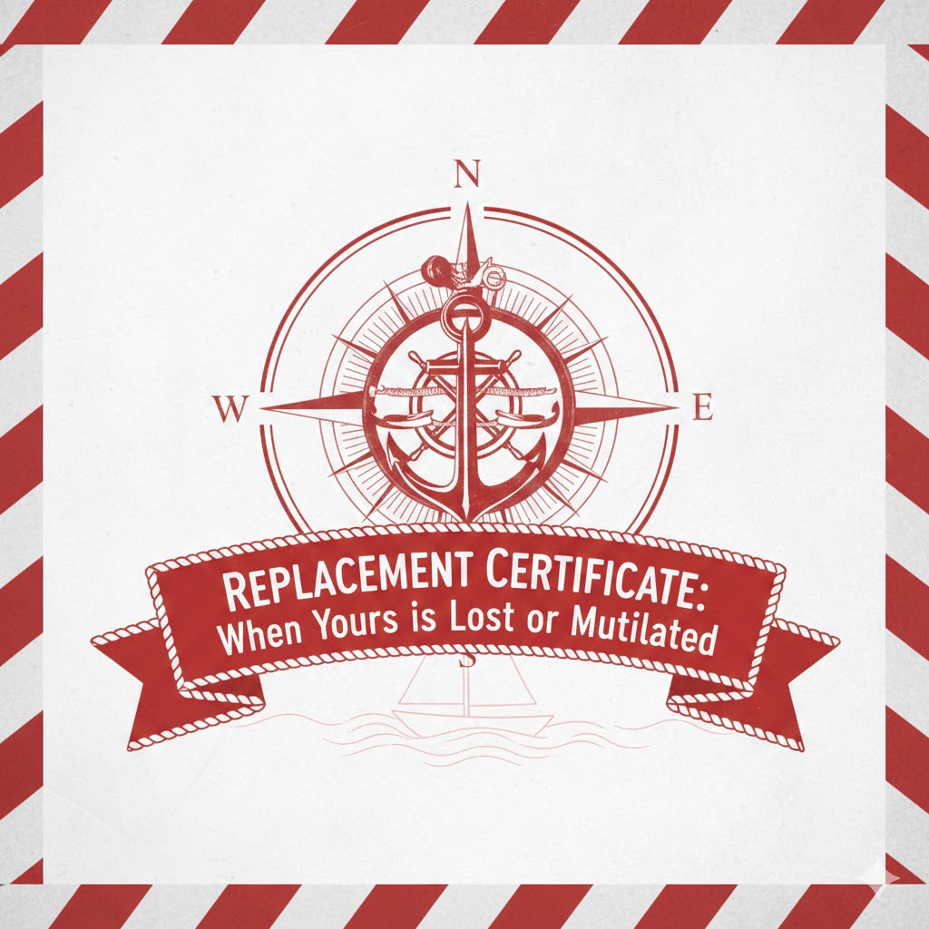 Replacement Certificate: Get One When Yours is Lost or Mutilated 
