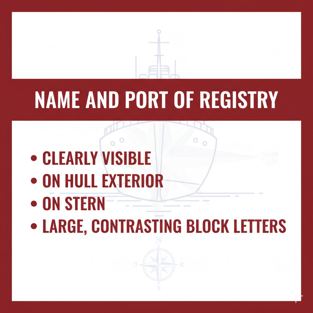 Canadian Boat Registration Boat Name and Port of Registry Marking Requirements