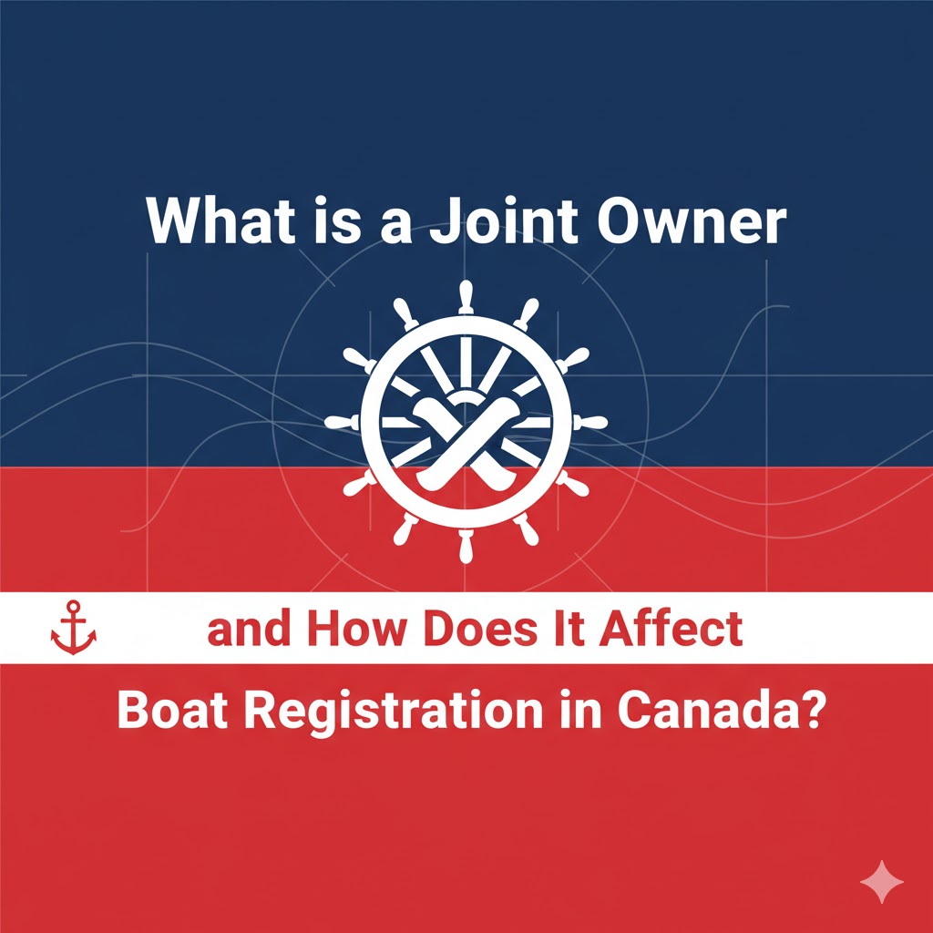 What Is a Joint Owner and How Does It Affect Boat Registration in Canada?