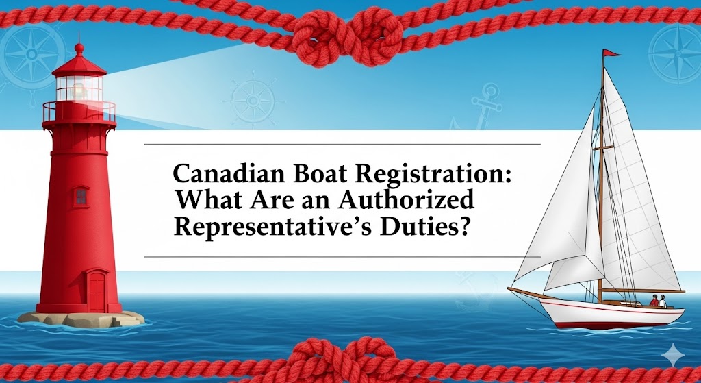 Canadian Boat Registration: What Are an Authorized Representative's Duties?