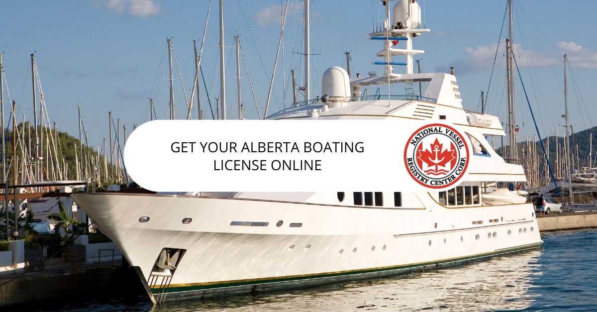 Get Your Alberta Boating License Online