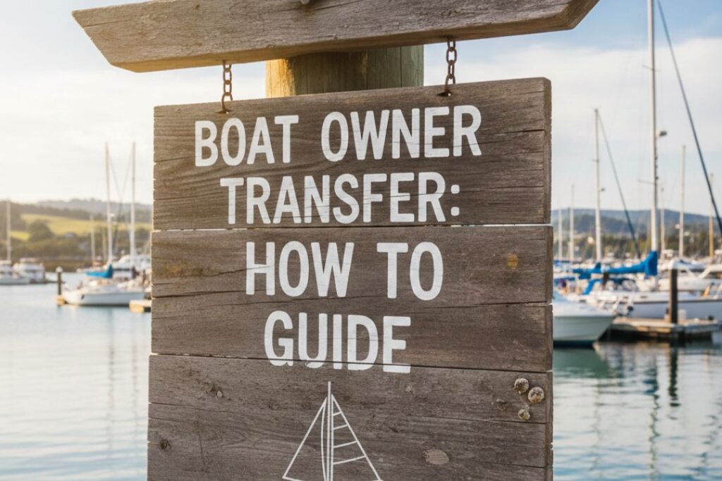 Boat Ownership Transfer — How to Transfer Transport Canada Boat Ownership Online