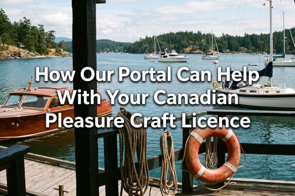Canadian pleasure craft licence