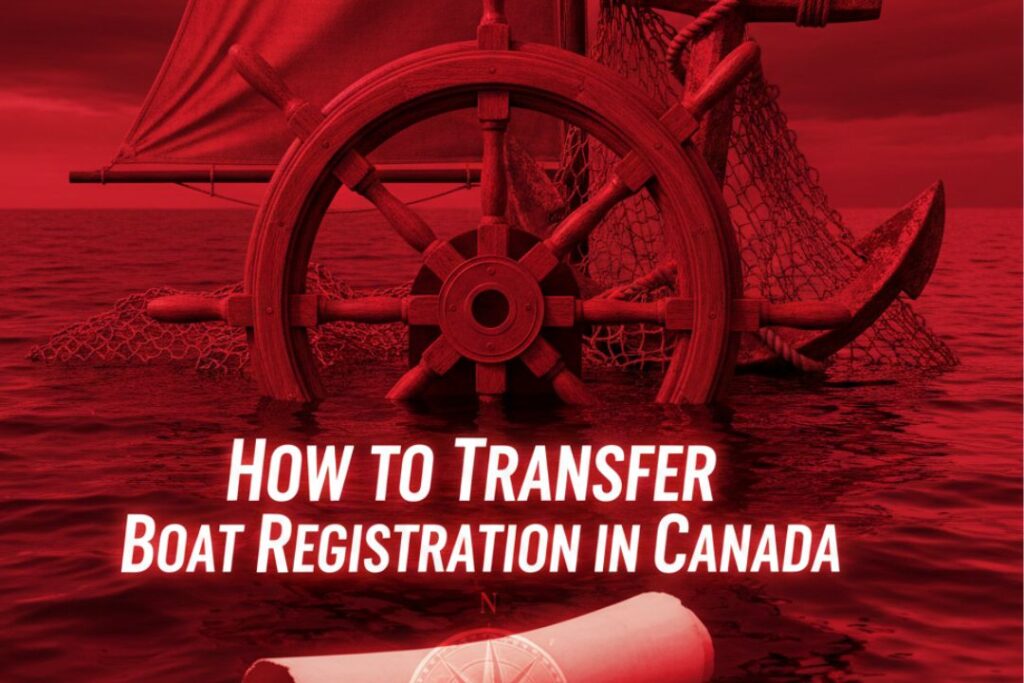 How to Transfer Boat Registration in Canada