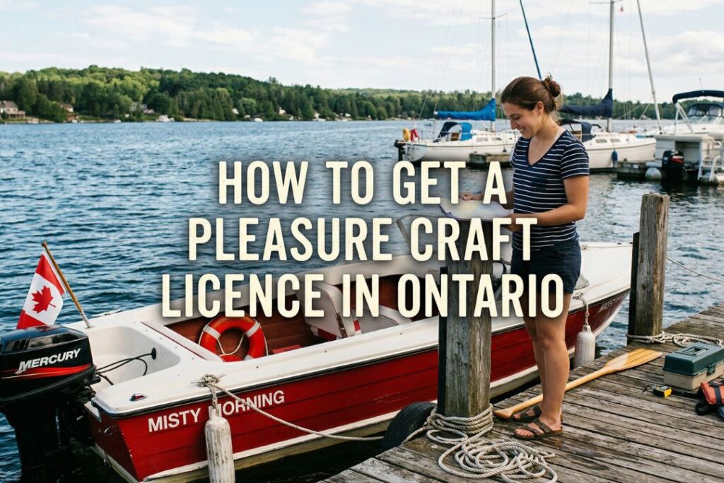 How to Get a Pleasure Craft Licence in Ontario