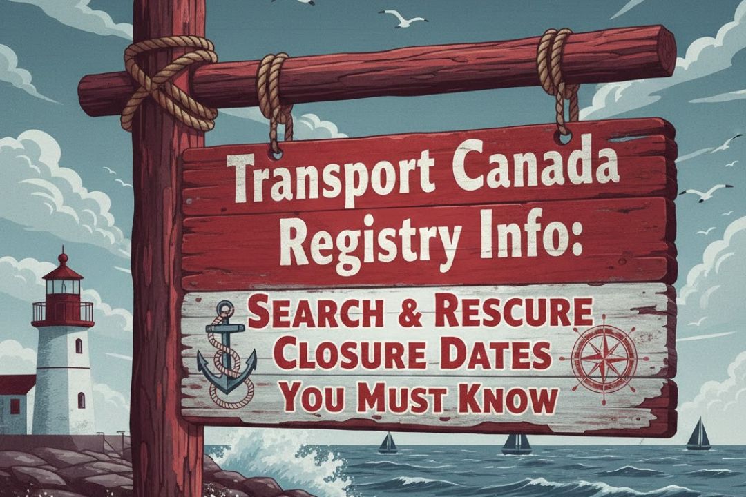 Transport Canada Registry Info: Search & Rescue Closure Dates You Must Know