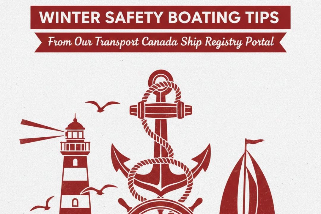 Winter Safety Boating Tips From Our Transport Canada Ship Registry Portal