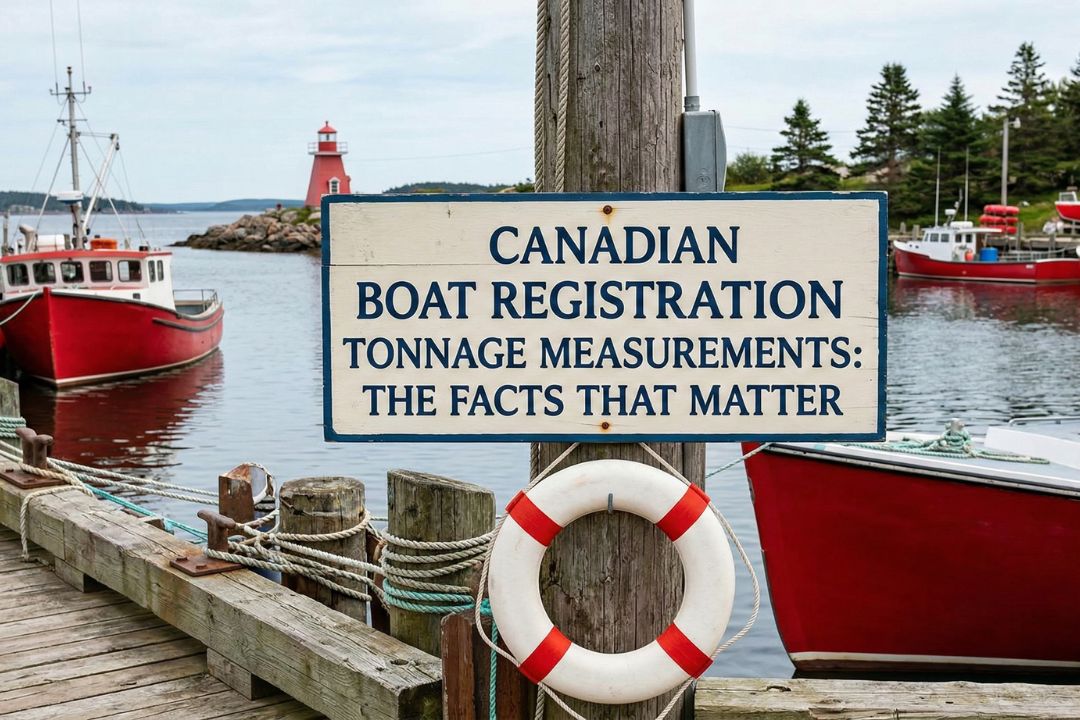 Canadian Boat Registration Tonnage Measurements: The Facts That Matter