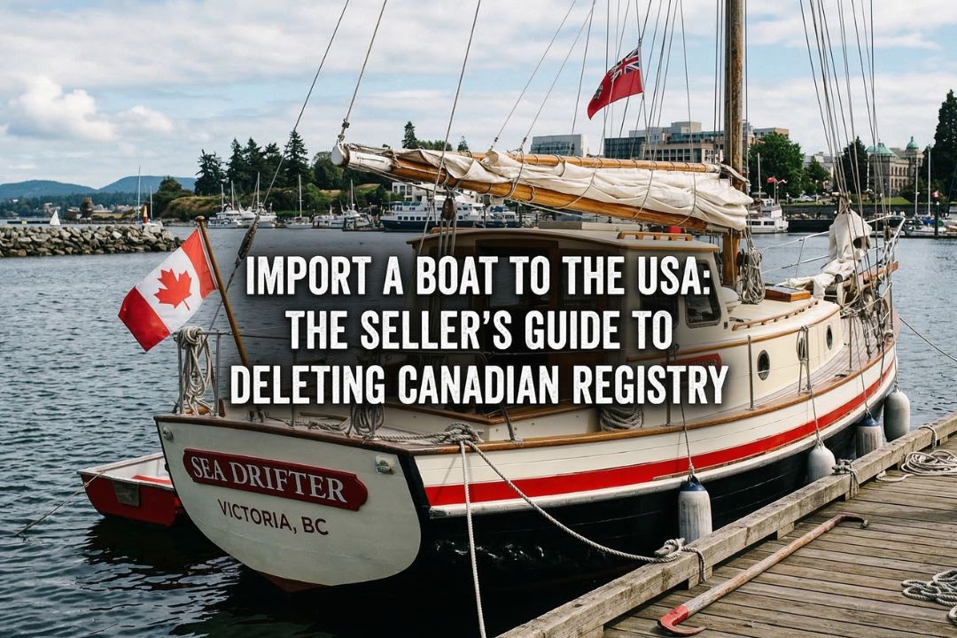 Import a Boat to the USA: The Seller’s Guide to Deleting Canadian Registry